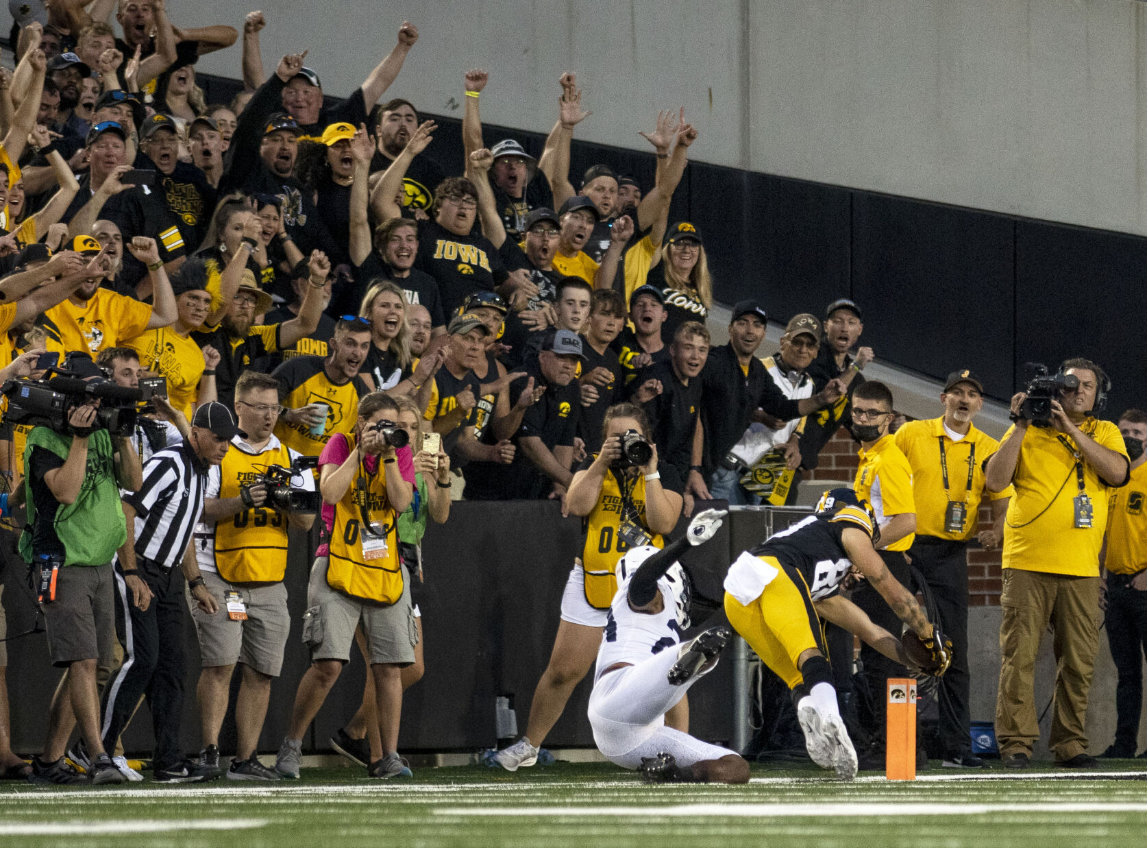 Penn State football vs. Iowa, Iowa touchdown